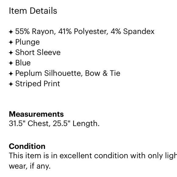 Striped Crossover Top - Picture 3 of 5